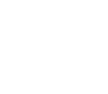 Hoppy Tree logo with two stylized evergreen trees